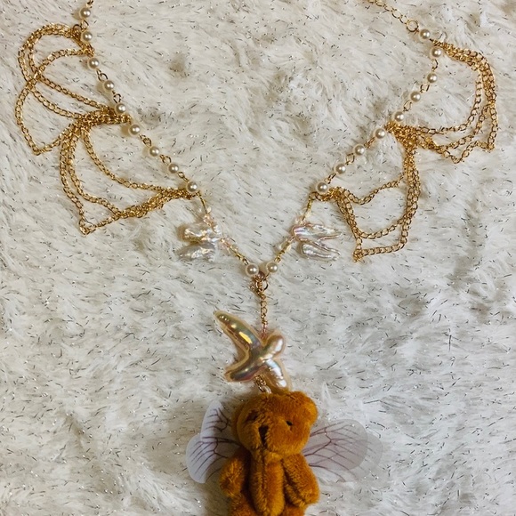 💎🤍🧸1 of  A Kind •••Pearl Choker••• hand made🤍🧸💎 - Picture 2 of 8